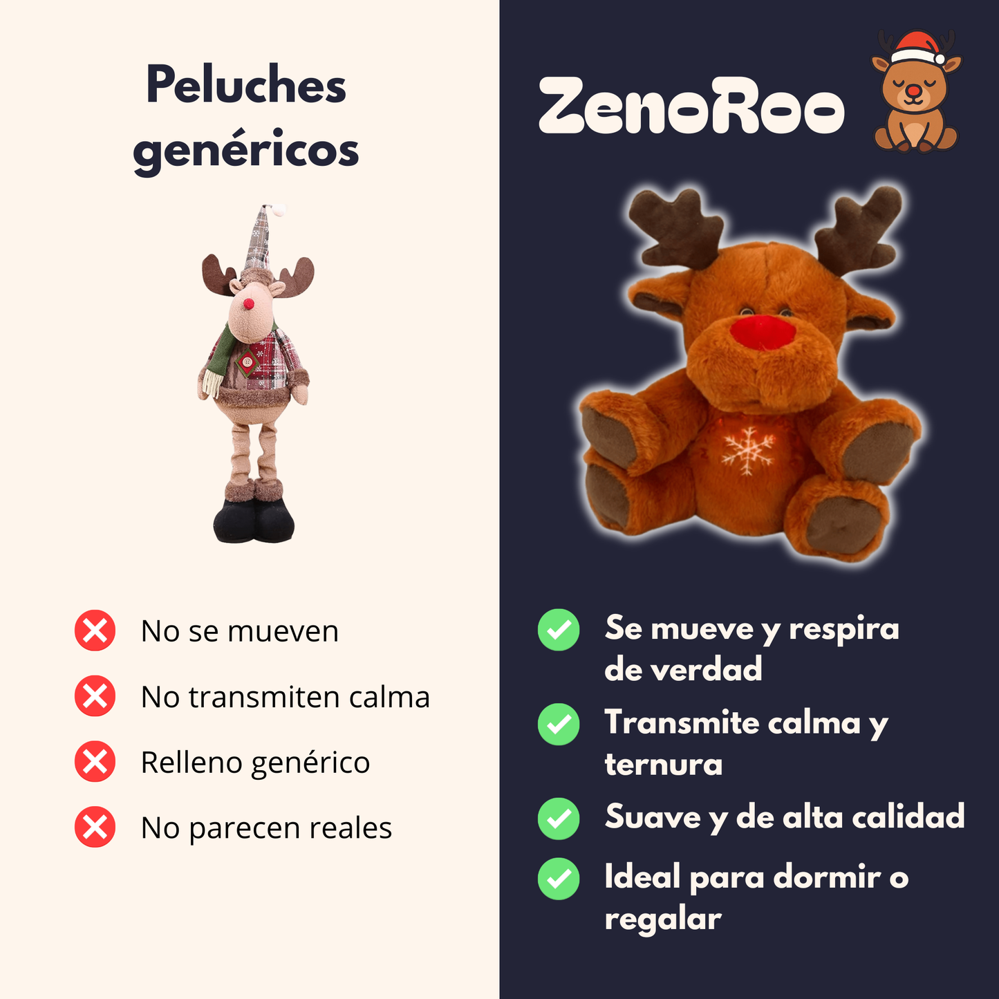 ZenoRoo™ Peluche Calmante que Respira